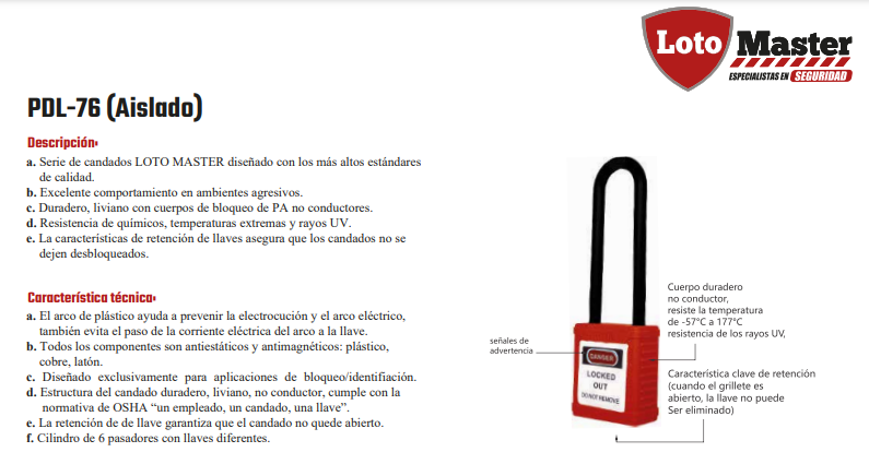 LOCKOUT LOTO MASTER - Imagen 2