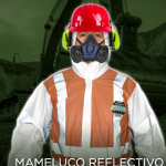 MAMELUCO DESCARTABLE CON CINTA REFLECTIVA LAKELAND EMN428WORT