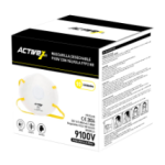 Mascarilla Activex 9100V con valvula FFP2 NR (10 unidades) TRECK