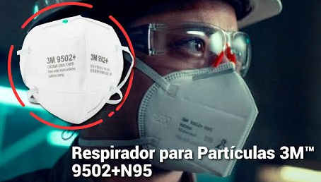 RESPIRADOR 9502 + N95 3M - Imagen 4
