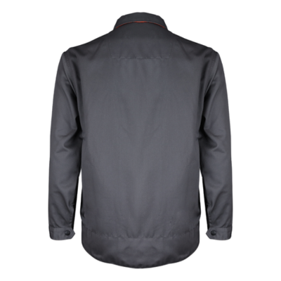 CHAQUETA ACTIVEX GABARDINA GRIS/NARANJO MANGA LARGA TRECK - Imagen 3