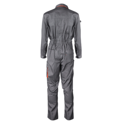 OVEROL PILOTO GABARDINA GRIS/NARANJO TRECK - Imagen 2