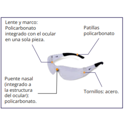 LENTES SPIDER FLEX SPRO CLARO / OSCURO - Imagen 2